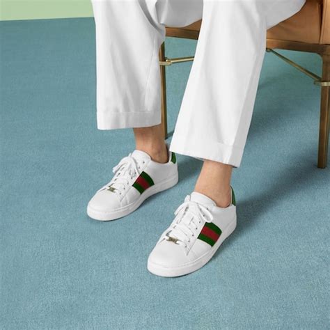 how long are gucci ace laces|Men's Gucci Ace sneaker with Web .